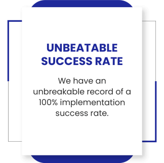 Unbeatable success rate